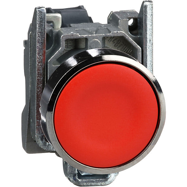 Schneider Electric Drucktaster flach, rt, 1Ö XB4BA42